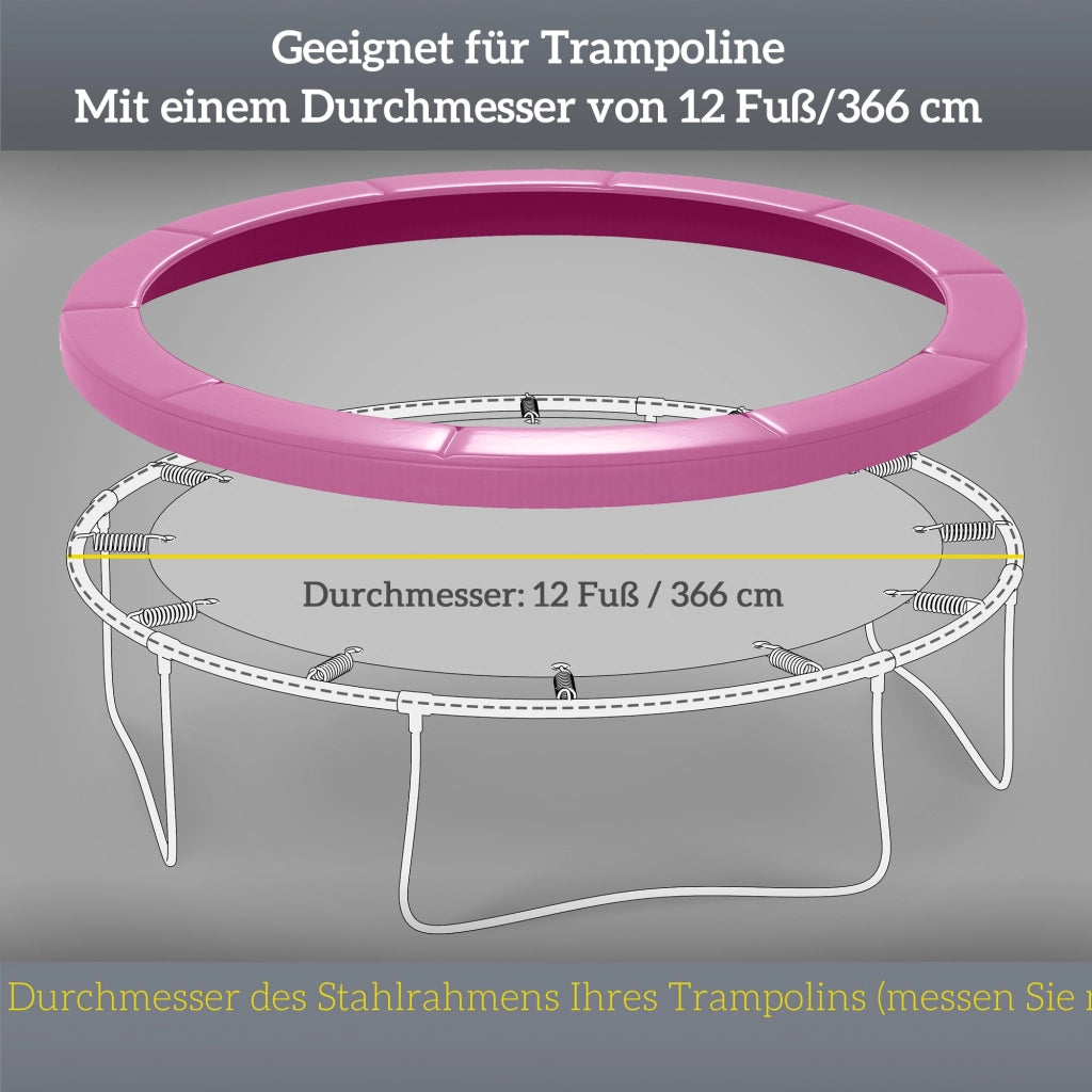 Copritela per Trampolino ¨C Zephmum ¨C Rosa ?366 cm