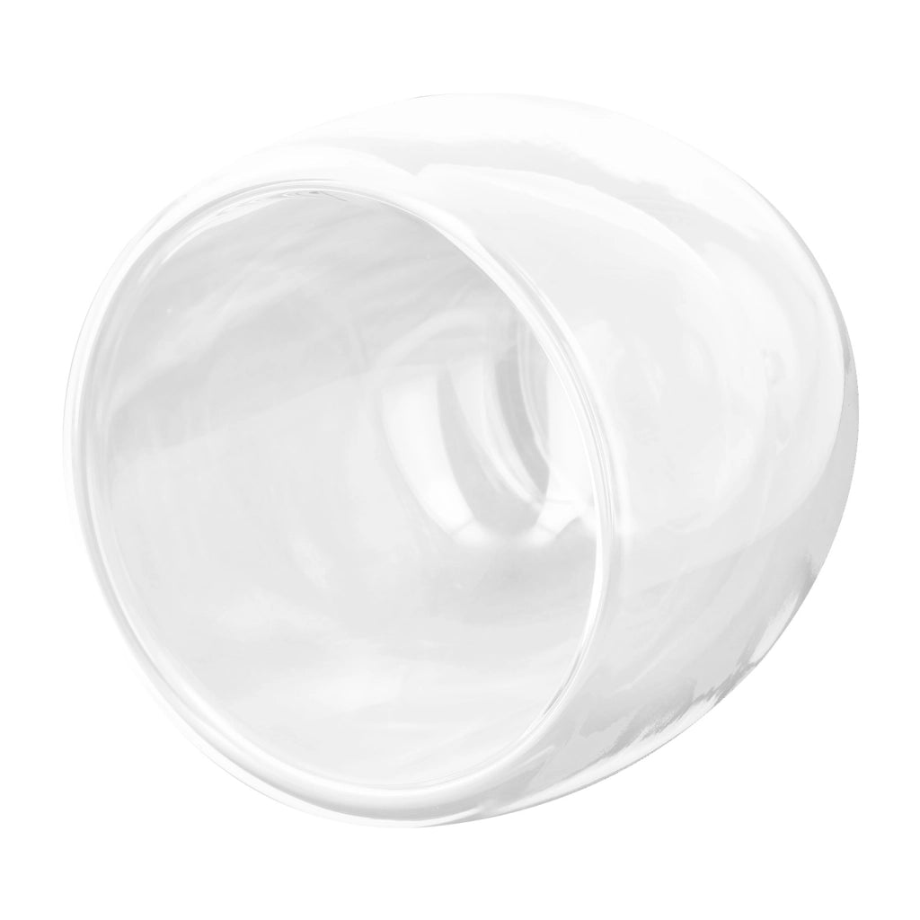 Set di 2 bicchierini da caffé 250 ml doppia parete effetto fluttuante Trasparente Cheffinger