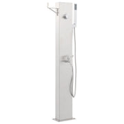 Rubinetteria per Doccia da Giardino 110 cm in Acciaio inox 48206