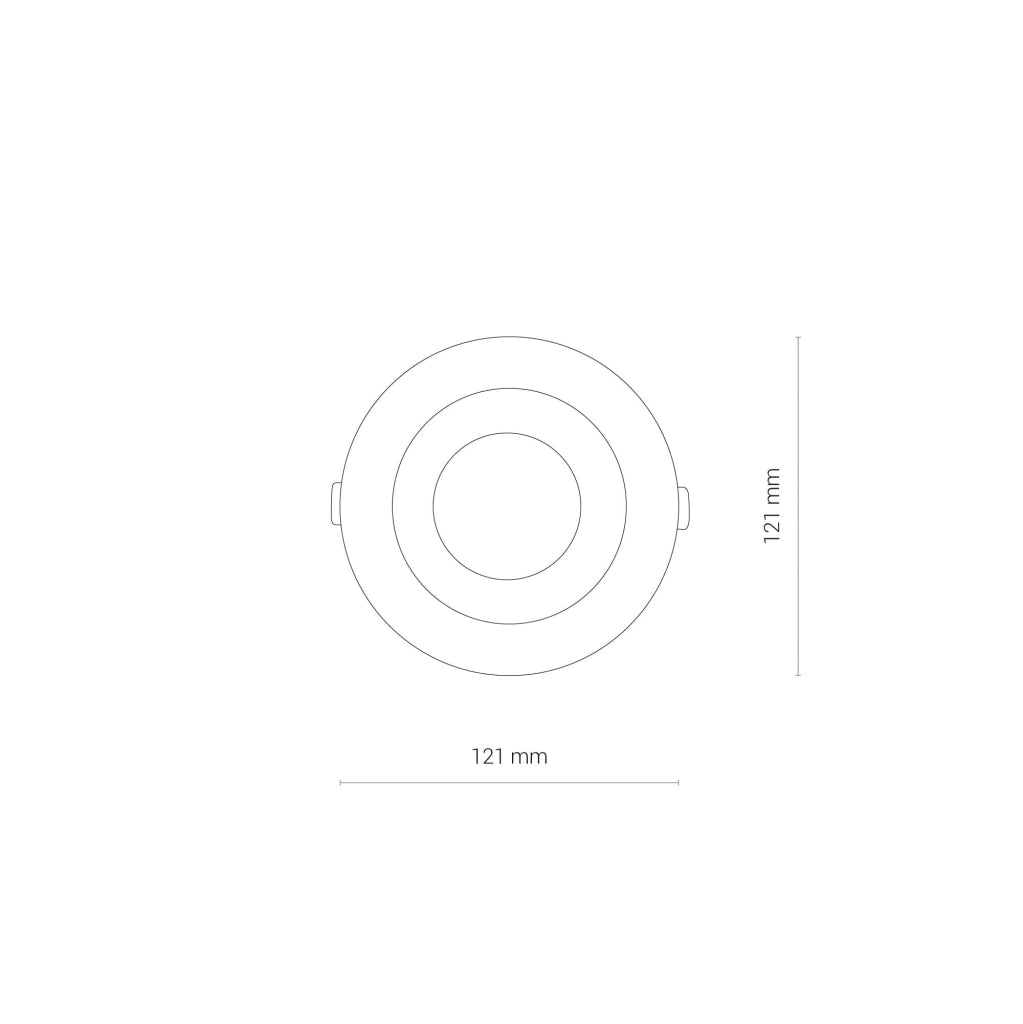 Faretto soffitto Nowodvorski KEA 8772 LED 20W bianco