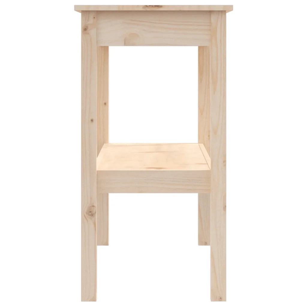 Tavolo Consolle 110x40x75 cm in Legno Massello di Pino