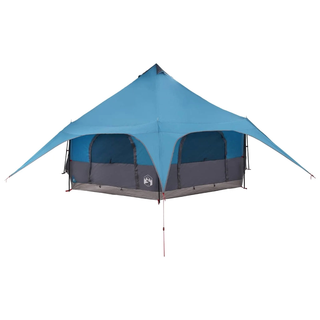 Tenda Familiare-Tenda da campeggio Blu 10 persone