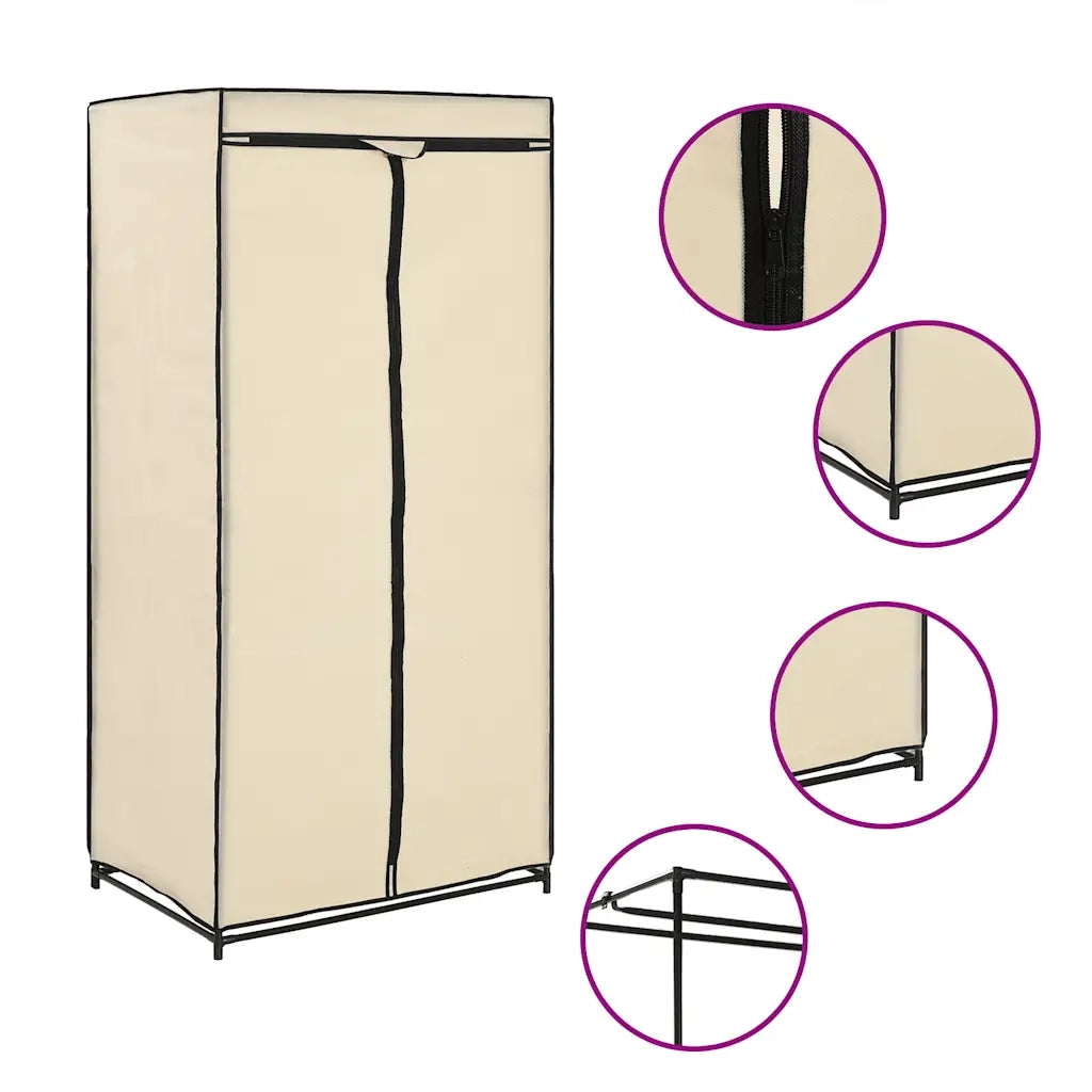 Armadio Crema 75x50x160 cmcod mxl 71979