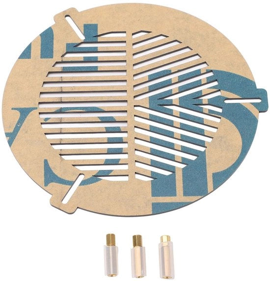 Accessori Telescopio - Maschera di Focalizzazione - Profondità di Campo - Spazio Profondo - Piastra a Scacchiera - Diametro Esterno 100-140mm - Maschera di Focalizzazione Acrilica