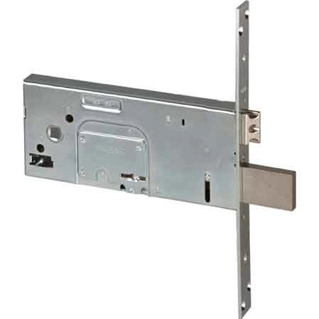SERRATURA DOPPIA MAPPA PER PORTE ALLUMINIO DA FASCIA ART. 57353 CISA E90 - scatola mm 185x78 - CISA