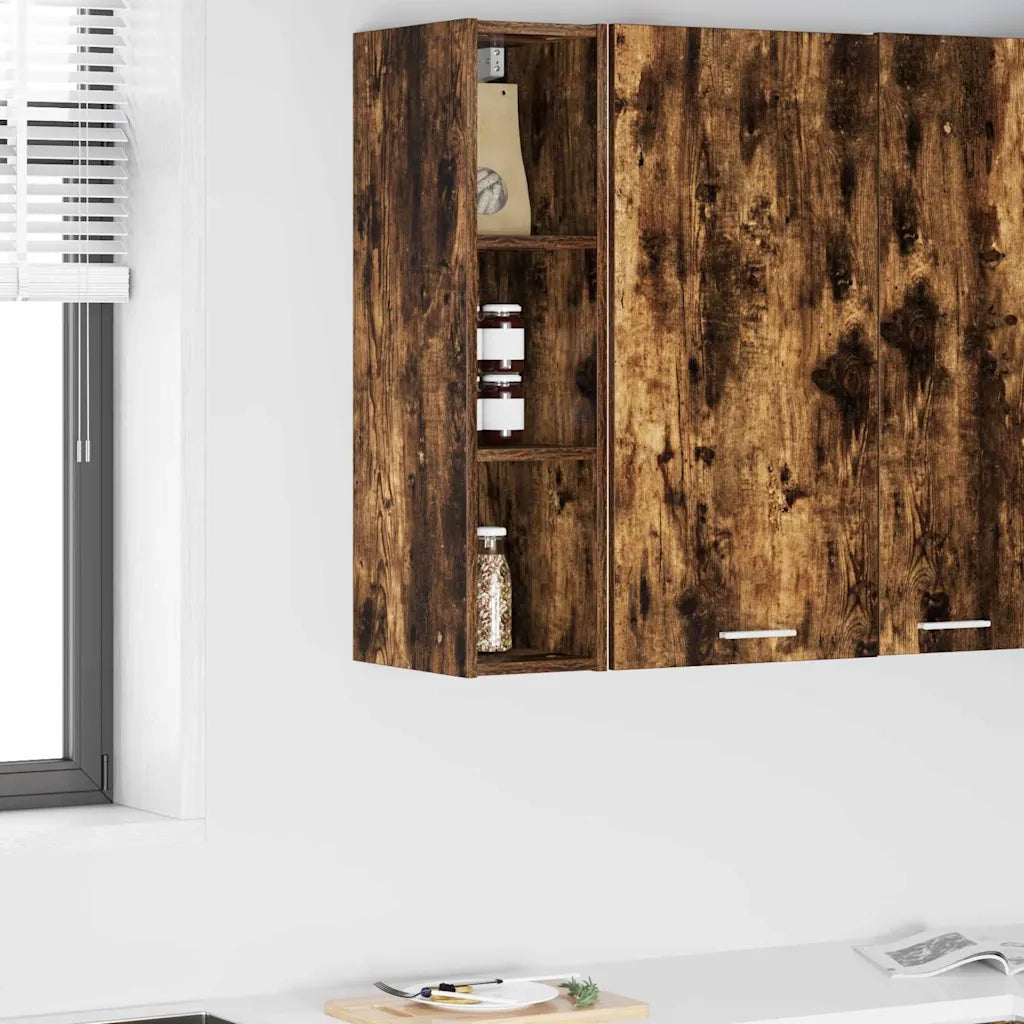Armadio pensile Rovere fumé 20 x 29,5 x 80 cm Legno multistrato 884430