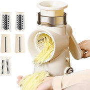 Raspatore manuale rotante per formaggi con foro di punta - Tritacarne per verdure e formaggi