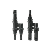 Alcapower Connettori Solari Tipo-T MC4 1000V 30A Coppia di Connettori per Impianti Fotovoltaici Professionale ad Alta Efficienza e Resistenza IP67