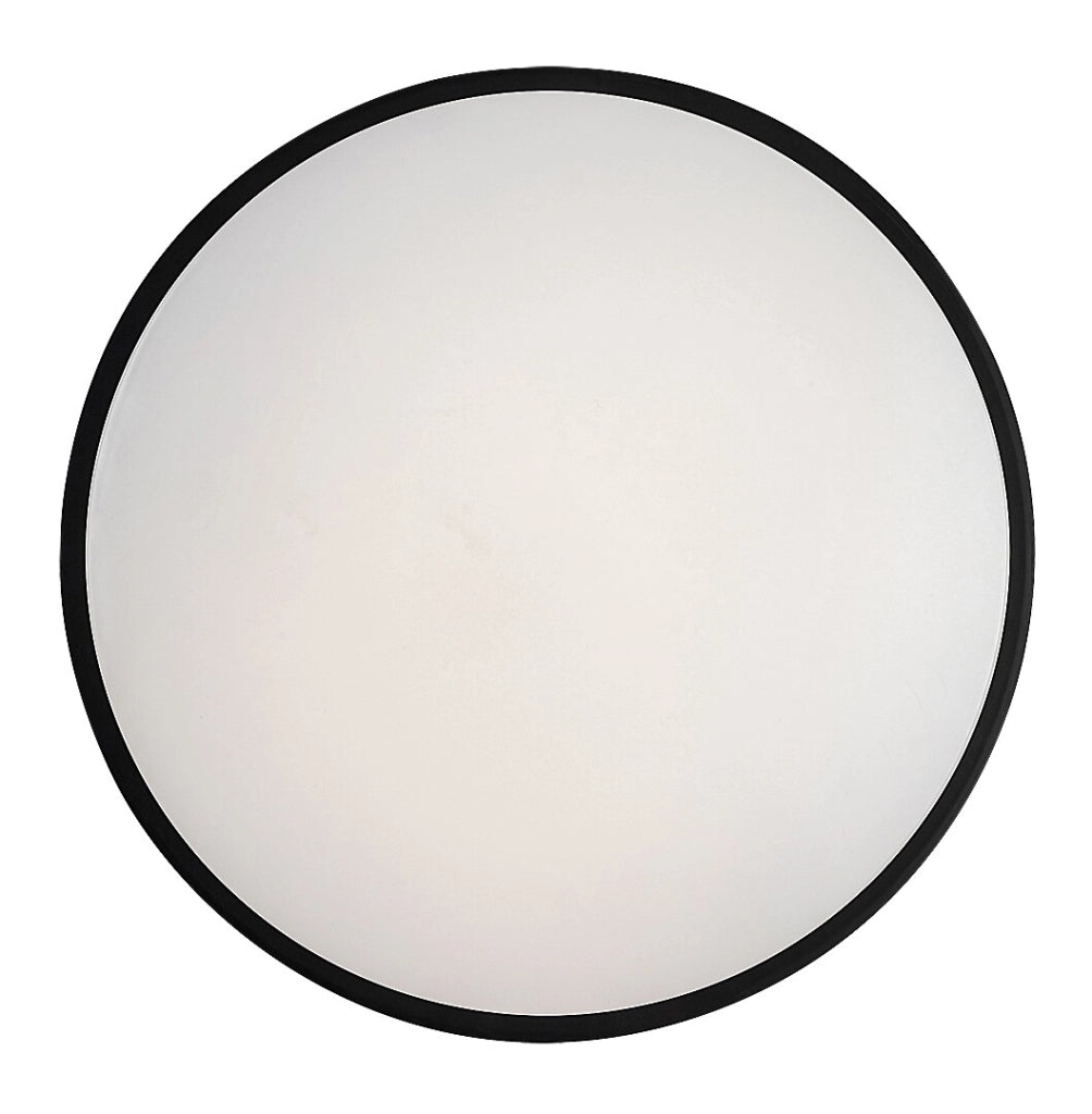 Plafoniera bagno tonda 42cm nero/bianco IP44 LED 48W Rabalux