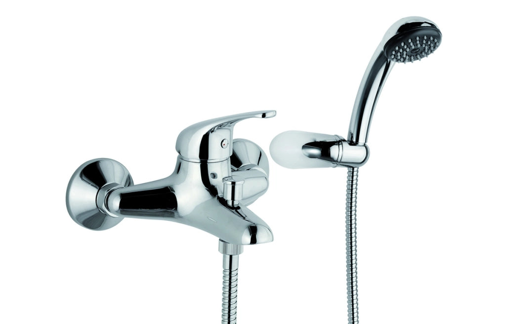 MISCELATORE MONOCOMANDO VASCA C/SUPPORTO A SNODO LINEA EPIC- Cromo- MARIA- pezzi 1