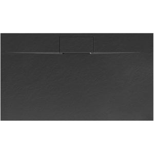 Piatto Doccia Bazalt Long Black 80x120