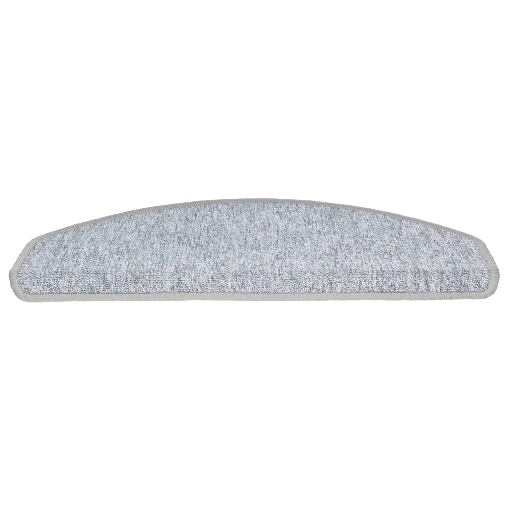 Tappetini per Scale 15 pz | Gradini per Scale Grigio Chiaro 65x24x4 cm