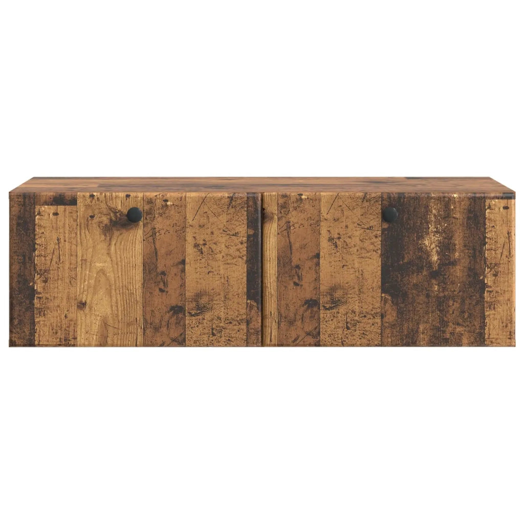 Mobile Porta TV da Muro 98 x 41 x 30 cm Legno antico 899213