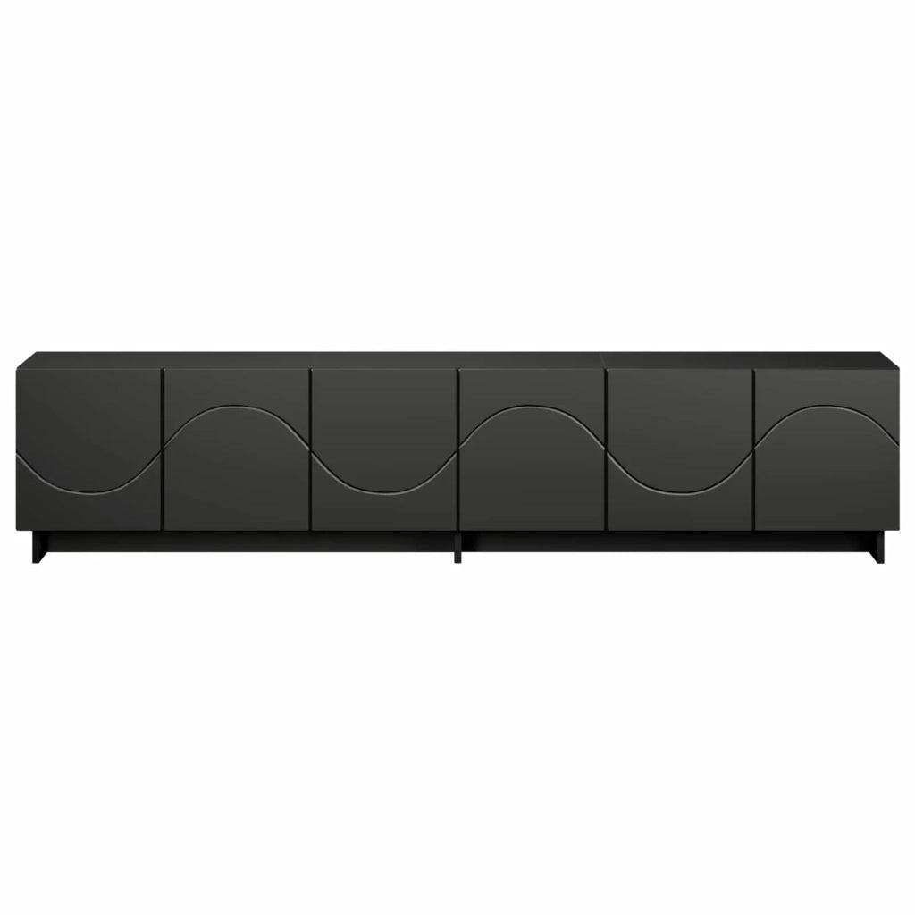 Supporto TV 179.5 x 34.5 x 40 cm Nero Legno ingegnerizzato 8011586