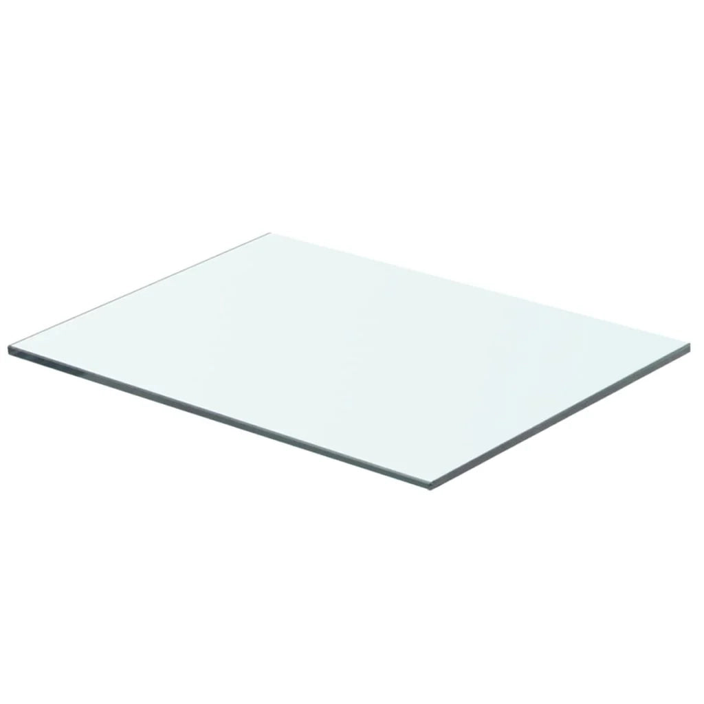 Pannello per mensola in vetro trasparente 40 x 25 cm 2702180/2