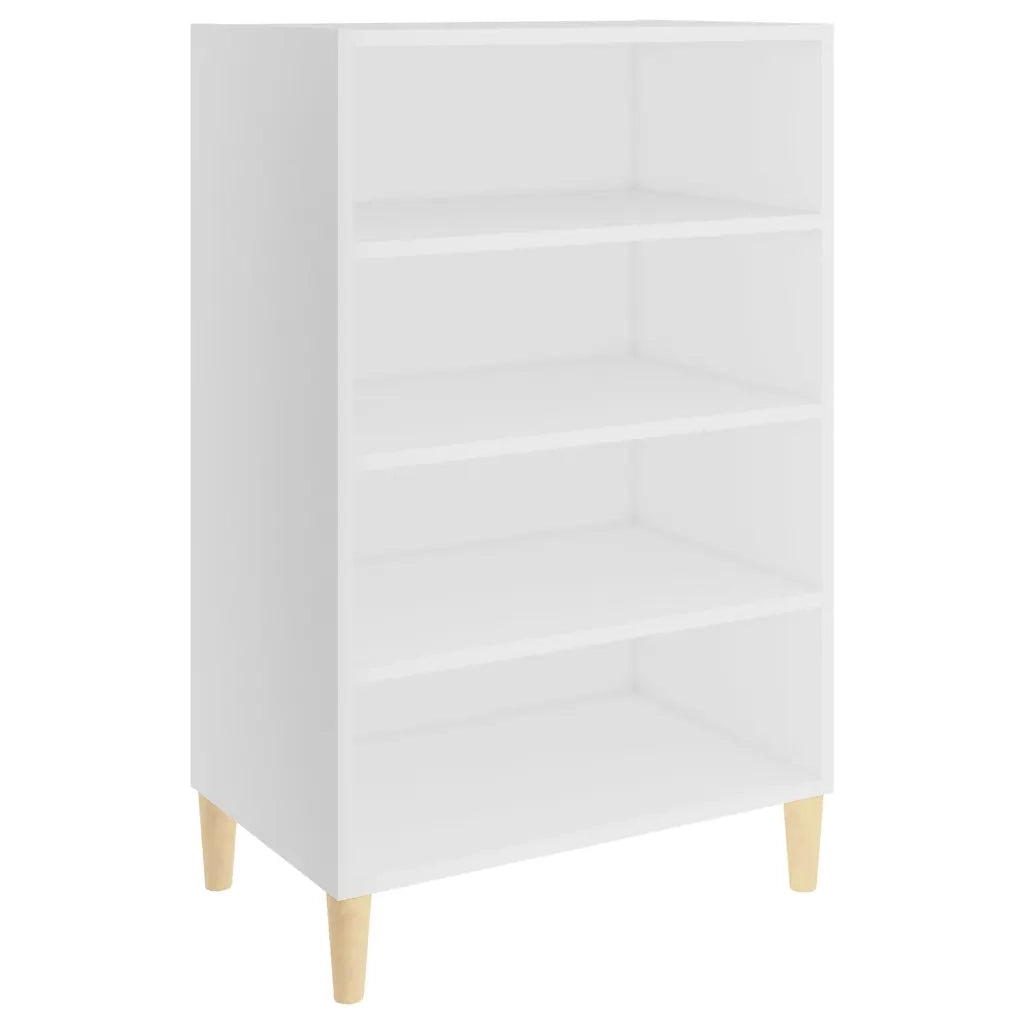 Credenza | Madia | Buffet da pranzo | Armadio da pranzo Bianca 57x35x90 cm in Legno Multistrato