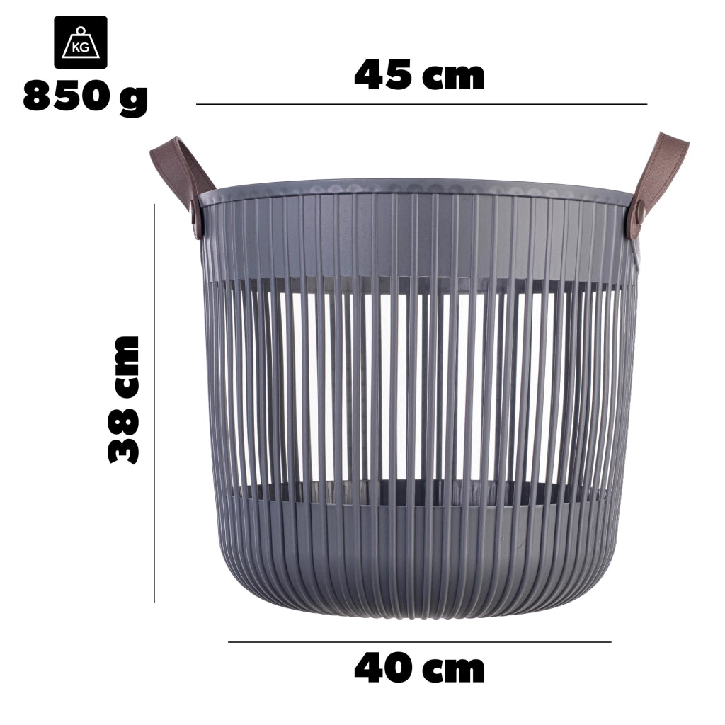 KADAX Kosz LARO 41x38 cm 45722 antracyt <112> K171