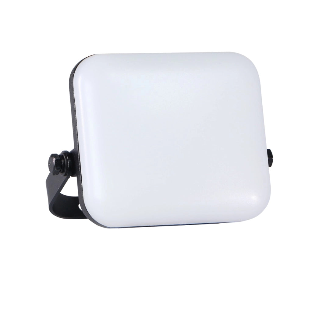 Faretto LED SMD 10W 4000K 750lm IP65 nero Polux MILKY