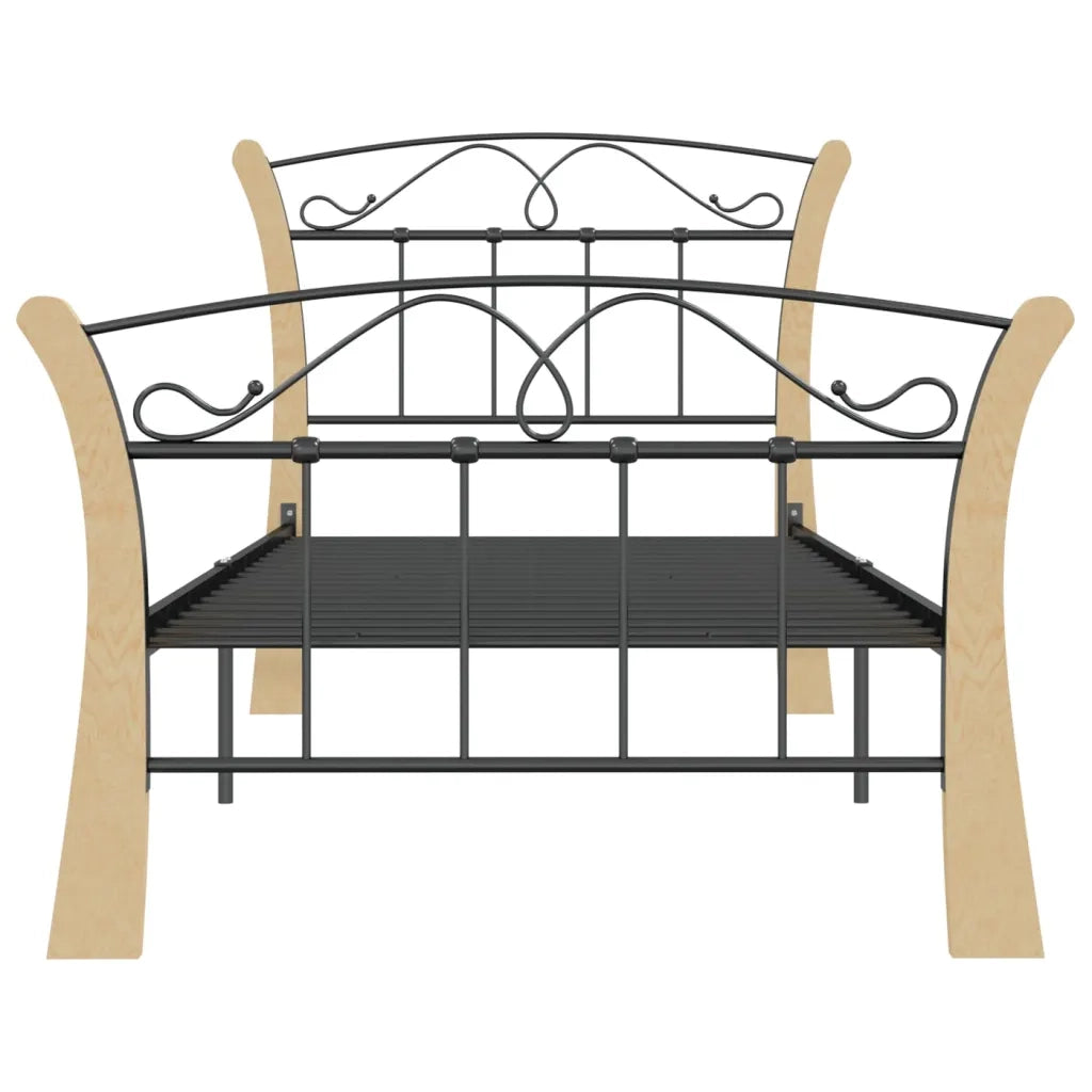 Giroletto Nero in Metallo 90x200 cm cod mxl 60966