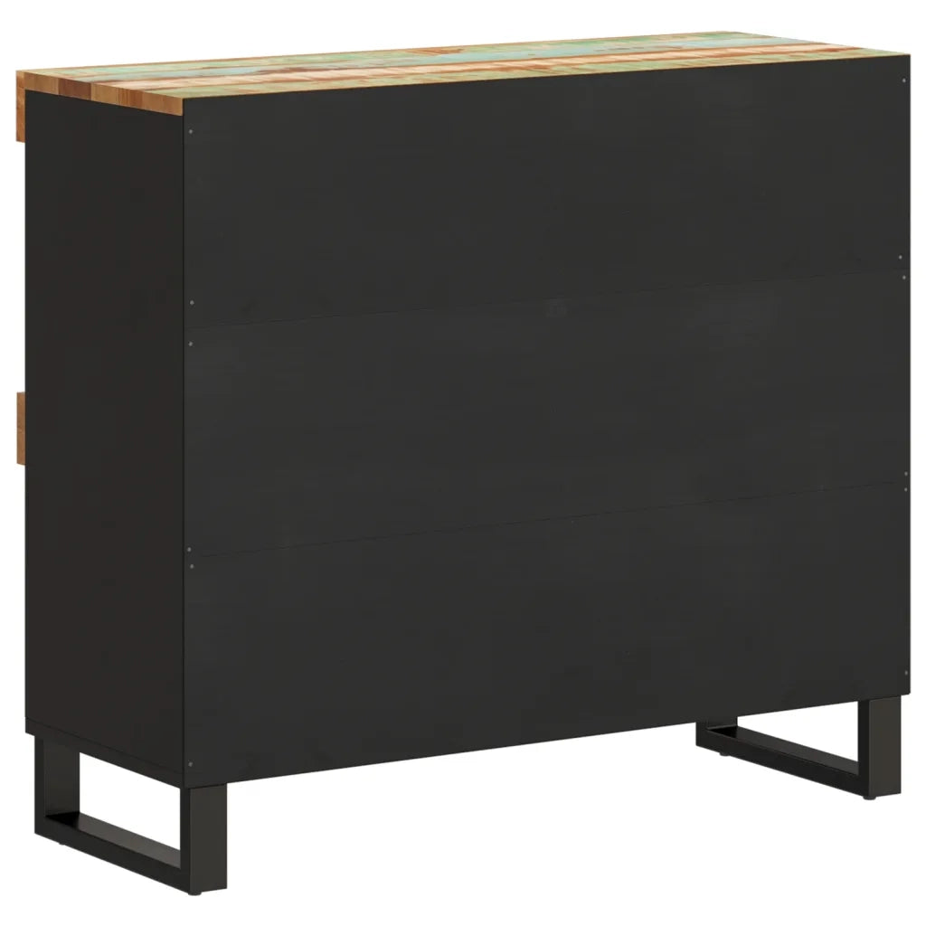Credenza | Madia | Buffet da pranzo | Armadio da pranzo 85x33x75 cm in Legno Massello di Recupero