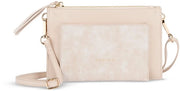 Borsa a Spalla per Donne in Beige - Elegante Clutch e Borsa da Braccio con Cinturino Rimovibile - Borsa Piana e Piccola per Matrimoni e Uscita