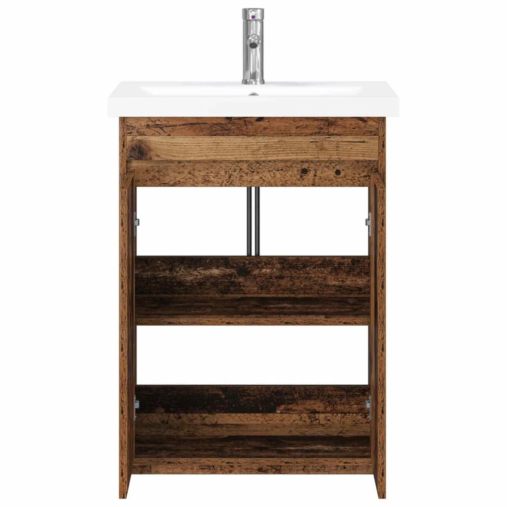 Set di mobili per il bagno Legno antico 81 x 40 x 84,5 cm 3404288