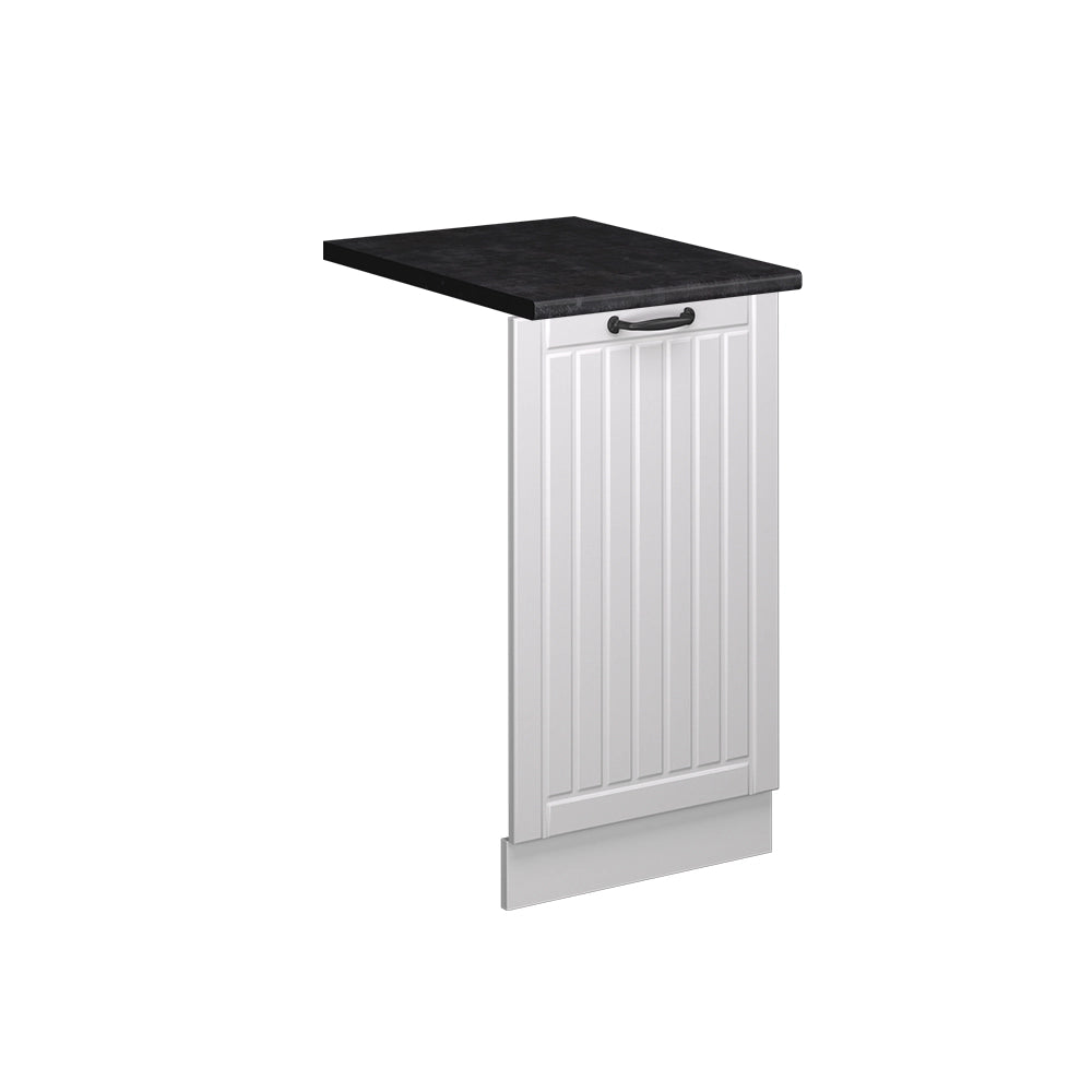 Vicco Pannello frontale della lavastoviglie Bianco casa di campagna 45 cm , PL Antracite