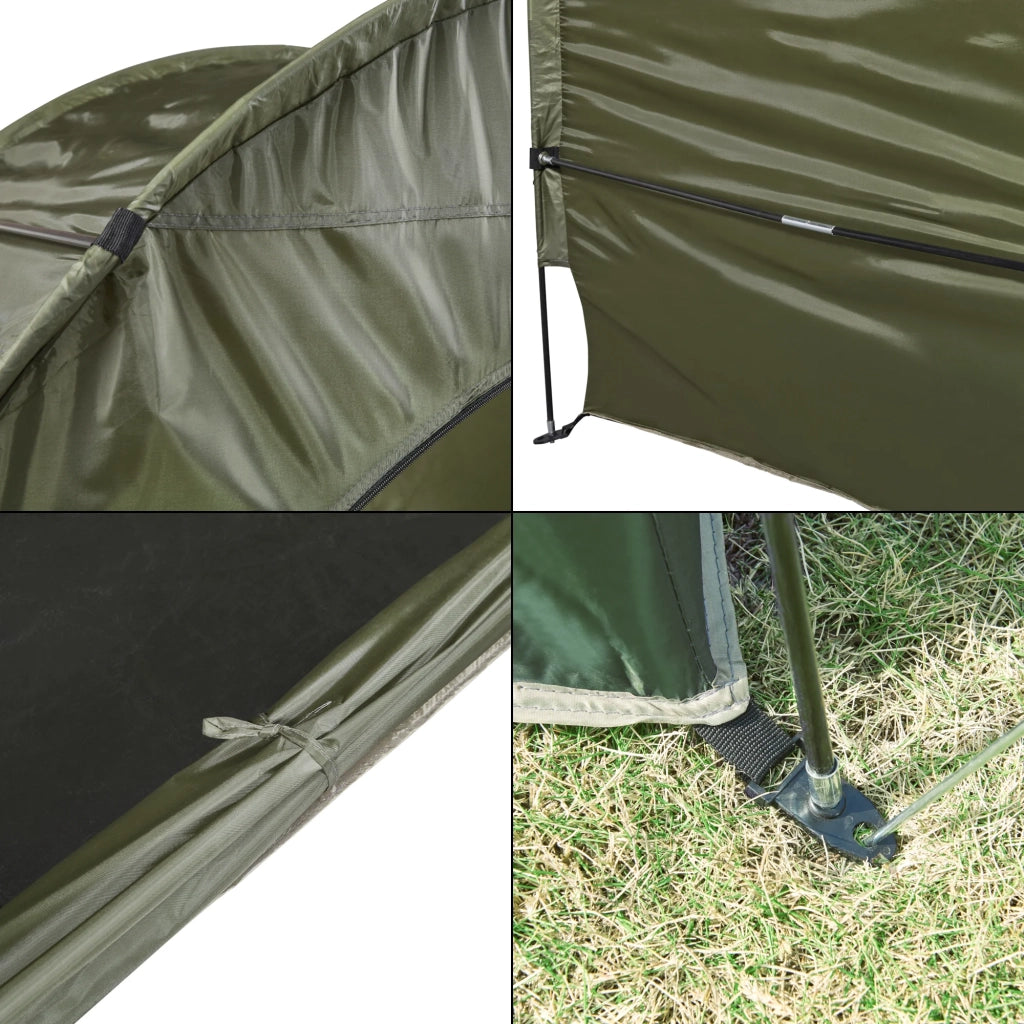 Tenda per bicicletta 198 x 84 x 160 cm verde 03_0011120