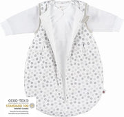 Piumone in cotone 100% mousseline morbido per bambini unisex, sacchetto per neonati da 0 a 3 mesi.