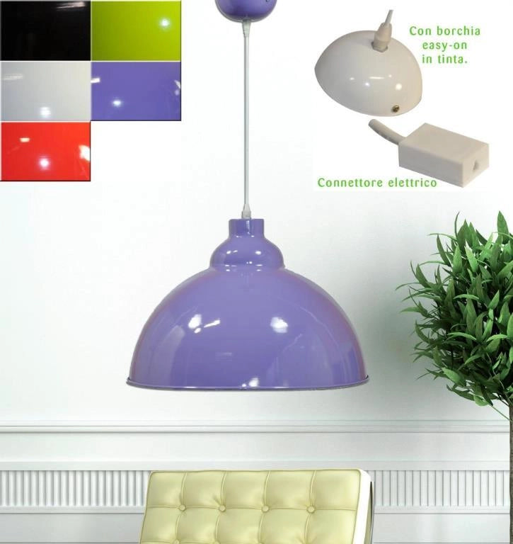 Lampadario Lampada a Soffitto in Metallo Moderno Lala Vari Colori