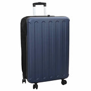 Valigia con blocco Blu scuro 50 x 30 x 76 cm Plastica ABS 42006244