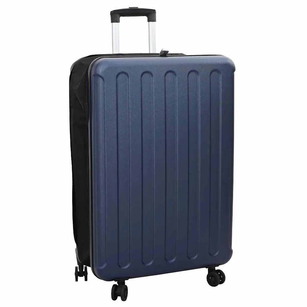 Valigia con blocco Blu scuro 50 x 30 x 76 cm Plastica ABS 42006244