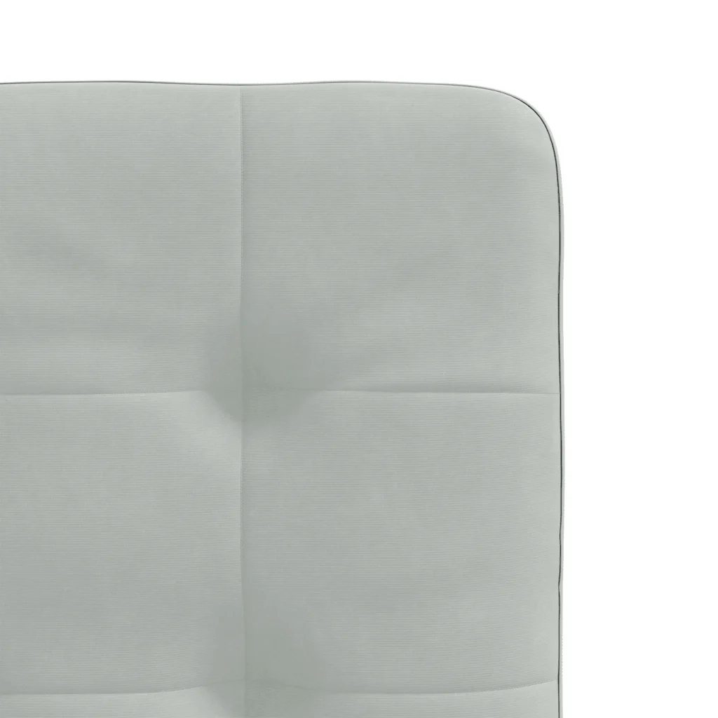 Sedie da Pranzo 2 pz Grigio Chiaro in Velluto 4101057