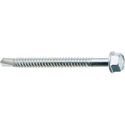 VITE AUTOPERFORANTE METALLO AMBROVIT - TECC ZINCATA BIANCA MM 6,3X 50 CF=PZ 200- 1 confezioni