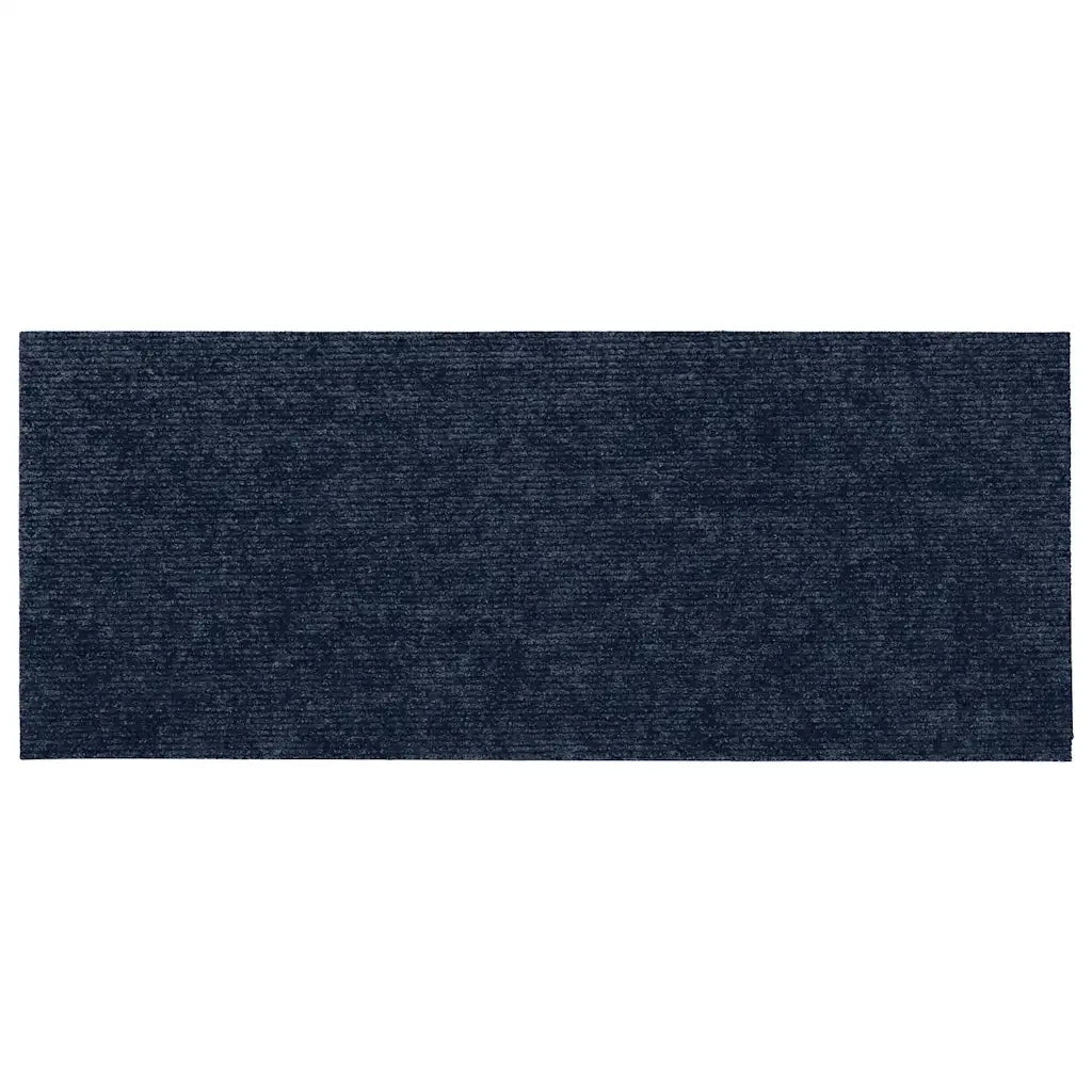 Tappetini per scale autoadesivi 15 pz 60x25 cm blu navy rettangolari 326922