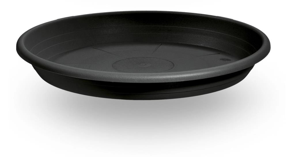 Sottovaso per Vasi da Giardino Verona Antracite 17 cm Veca