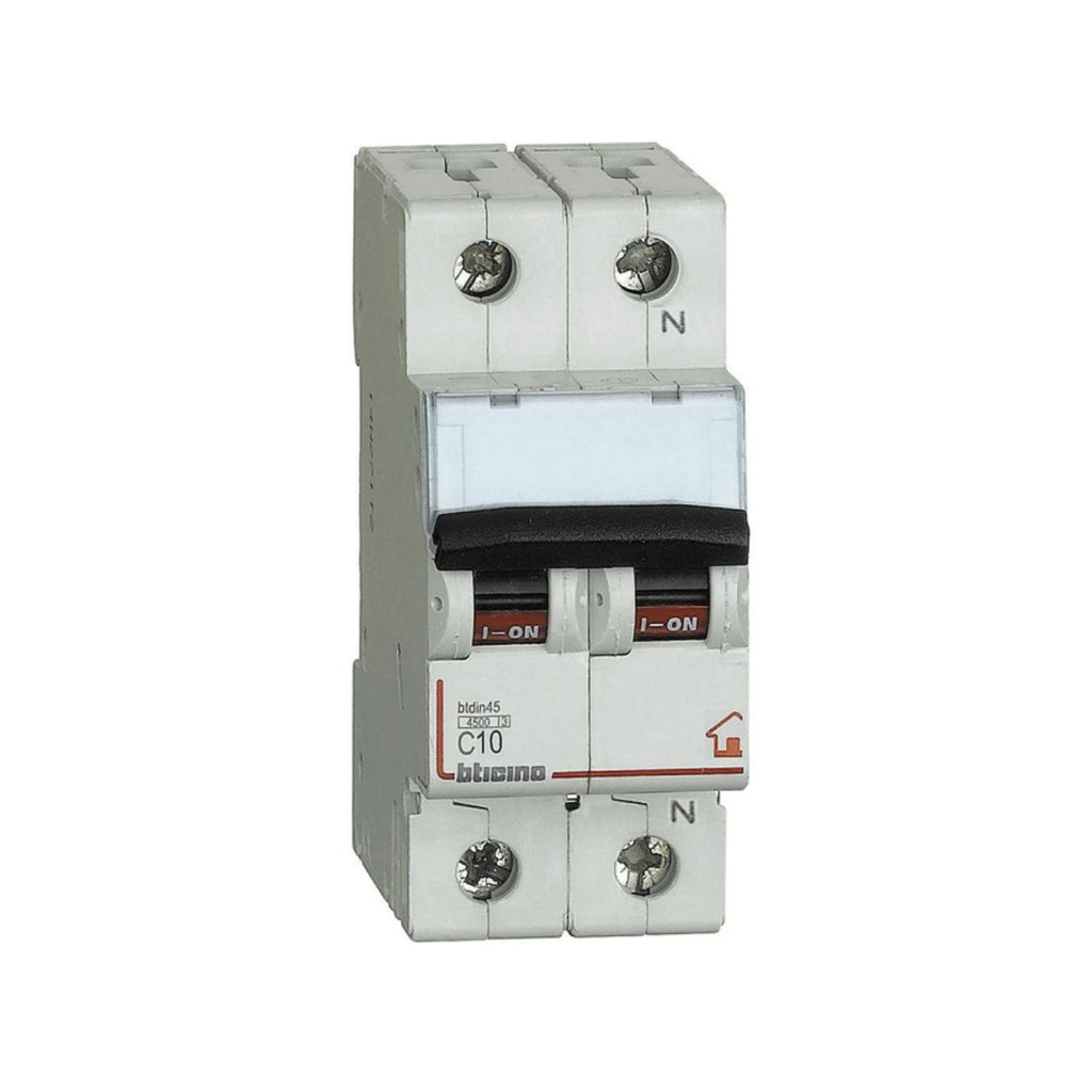 BTicino Inter. Magnetotermico 2 Din C 10A FC810NC10
