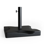 OK-Living Supporto per ombrellone Nero 42 x 42 cm