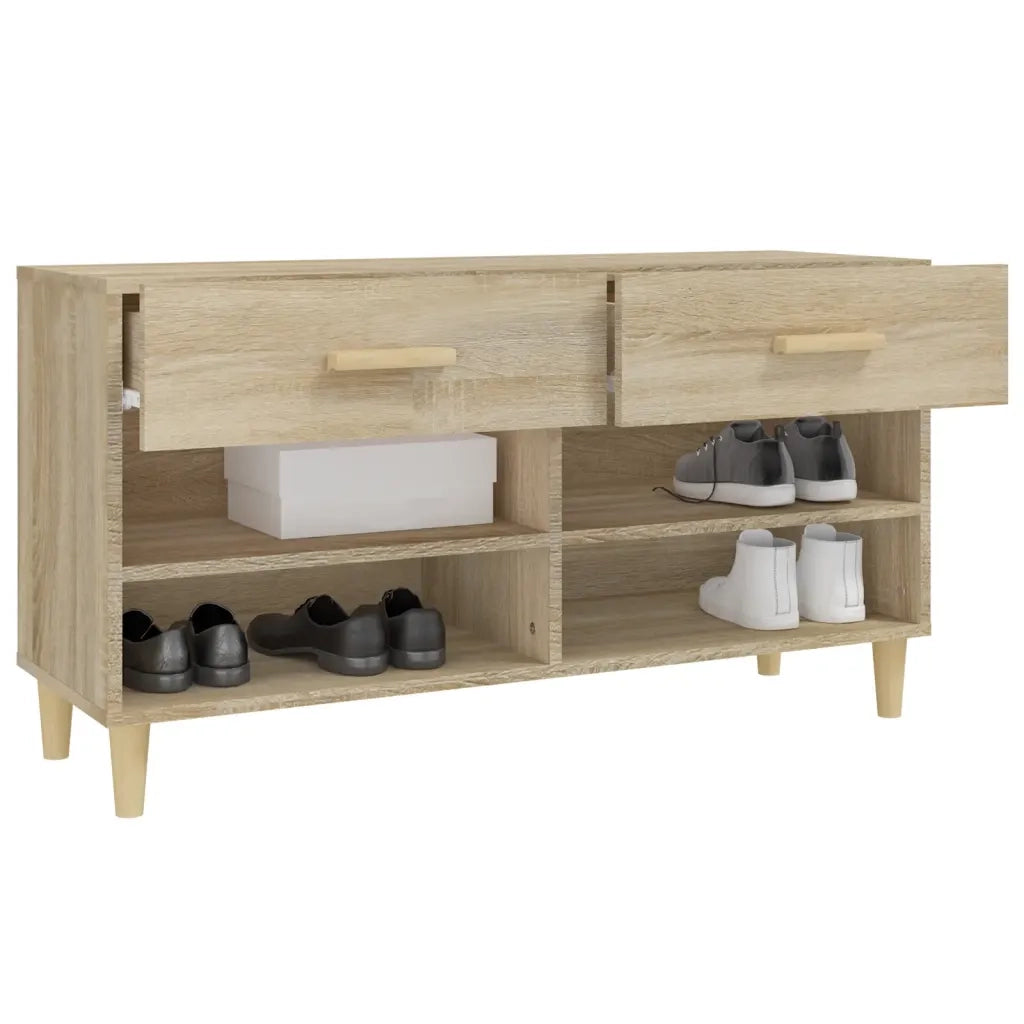 Scarpiera | Mobile per scarpe Rovere Sonoma 102x35x55 cm in Legno Multistrato