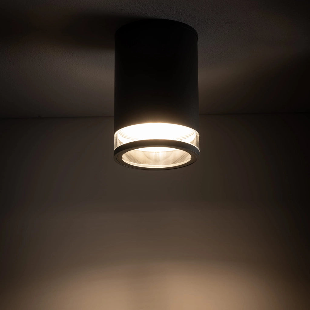 Spot soffitto esterno grafite tondo E27 25W Nowodvorski