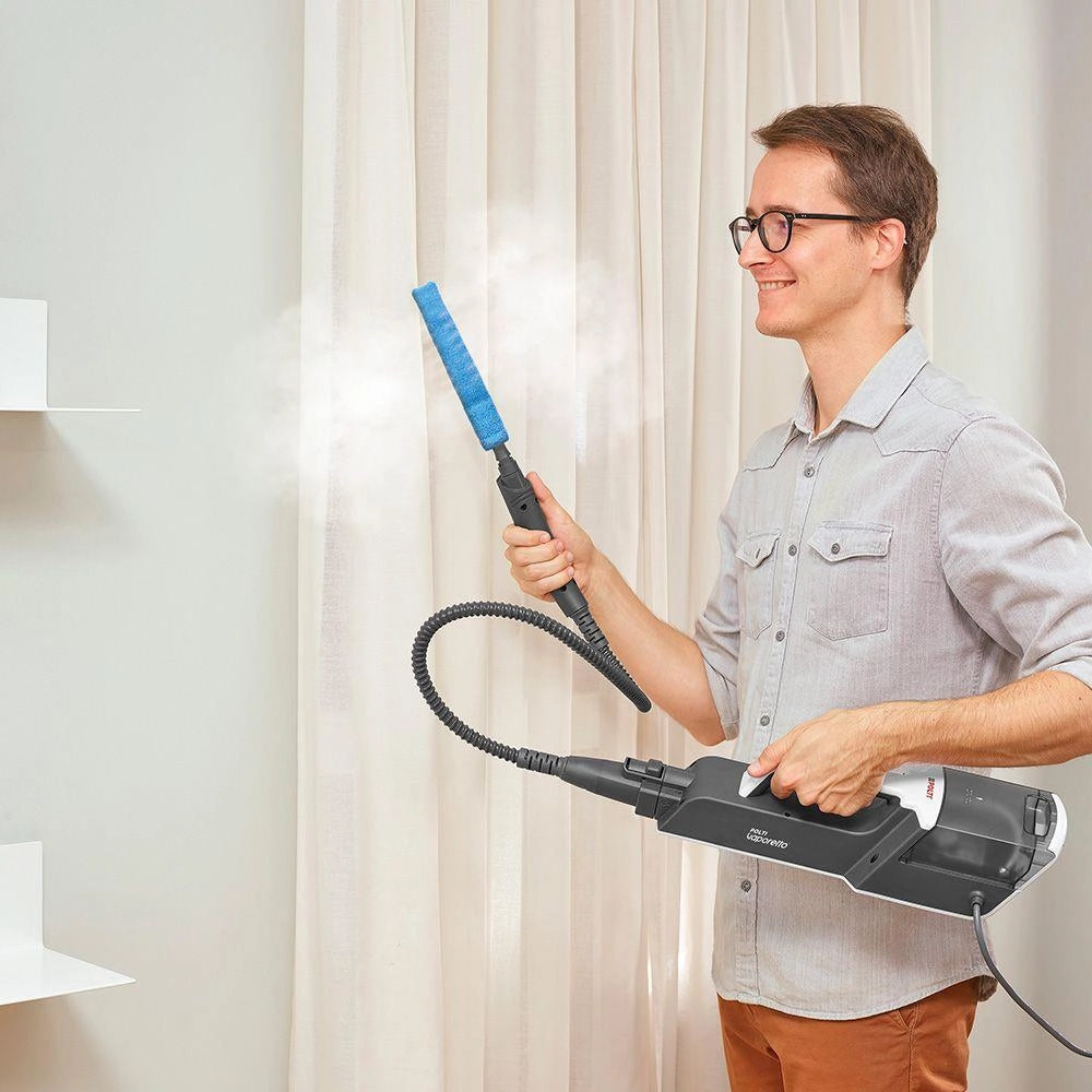 Polti SV650_Style Steam mop 0,5 L 1500 W Nero, Rosso, Bianco