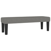 Panca Grigio Scuro 100x30x30 cm in Tessuto CFW1151603