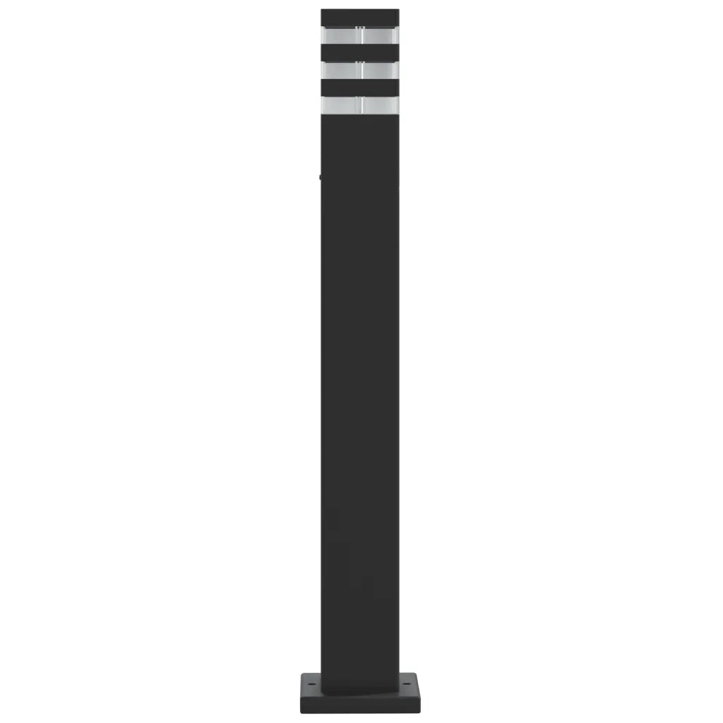 Lampada da Terra per Esterni Nera 80 cm in Alluminio CFW5643399