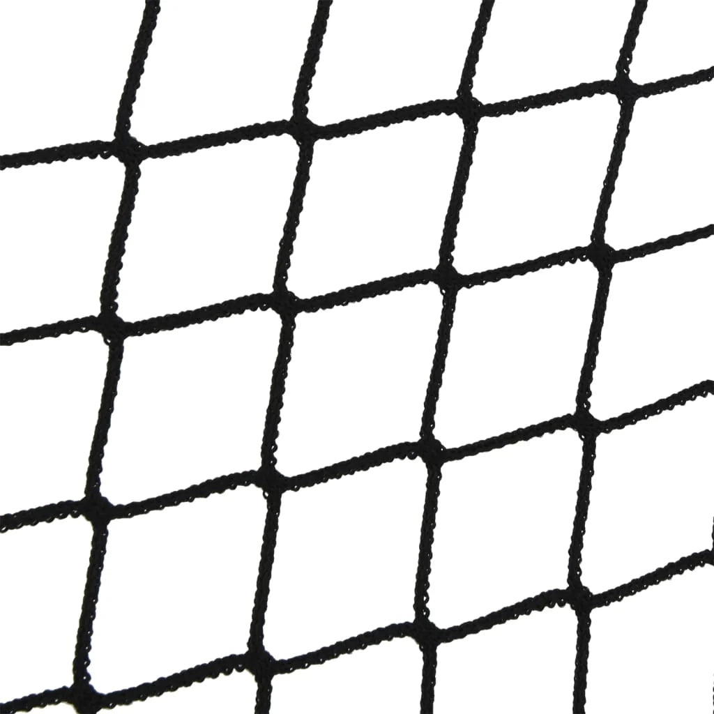 Rete per rimorchio telo di fissaggio del carico portapacchi con corda elastica 4 x 3 m PP nero 02_0042216