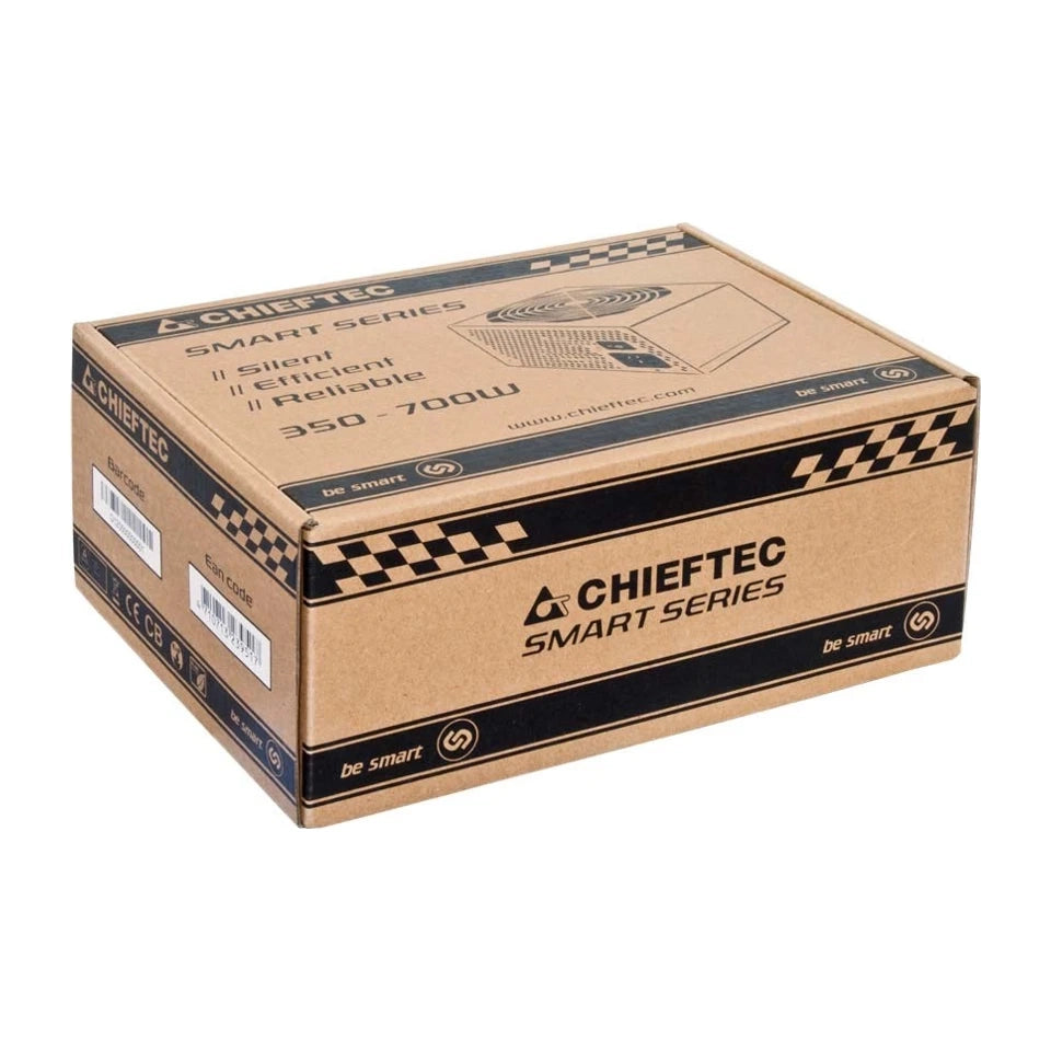 Unità di alimentazione Chieftec Smart GPS-400A8 da 400 W 20+4 pin ATX ATX nera