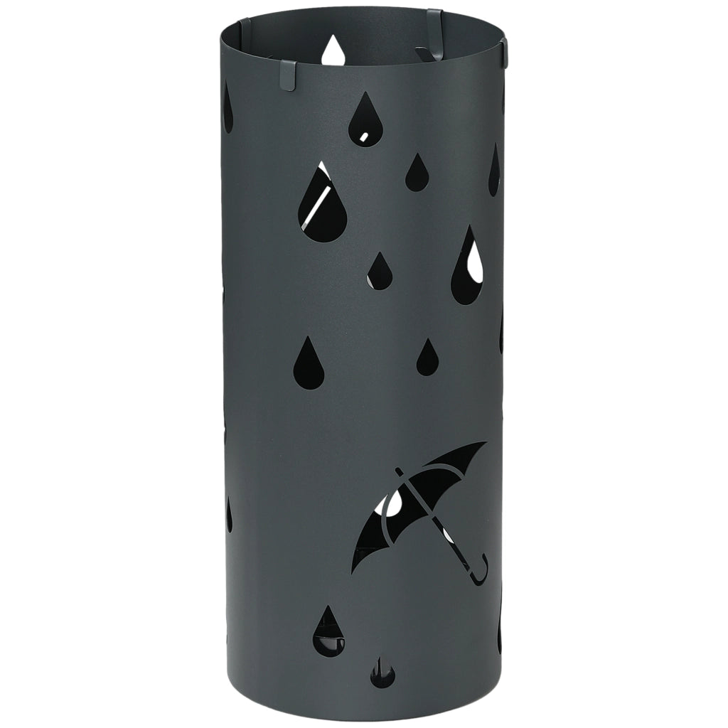 Portaombrelli ¨C zephmum ¨C Grigio Acciaio ?17x41 cm