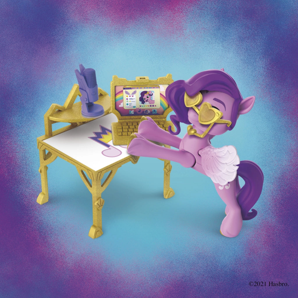 My Little Pony: Una Nuova Generazione, Royal Room Reveal di Princess Pipp Petals, Pony da 7,5 cm, Giocattolo rivelato da