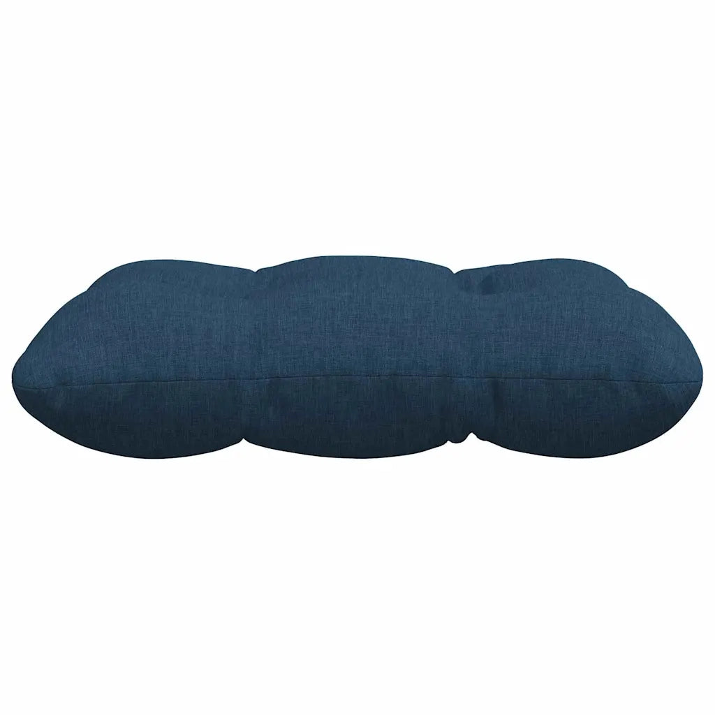 Cuscini per Seduta 4 pcs Blu 40 x 40 x 12 cm Tessuto 42015068