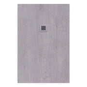 Piatto doccia in pietra SOLIDSTONE alto 2.8cm - MICROCEMENTO - Misura: 80x140 x 2,8h