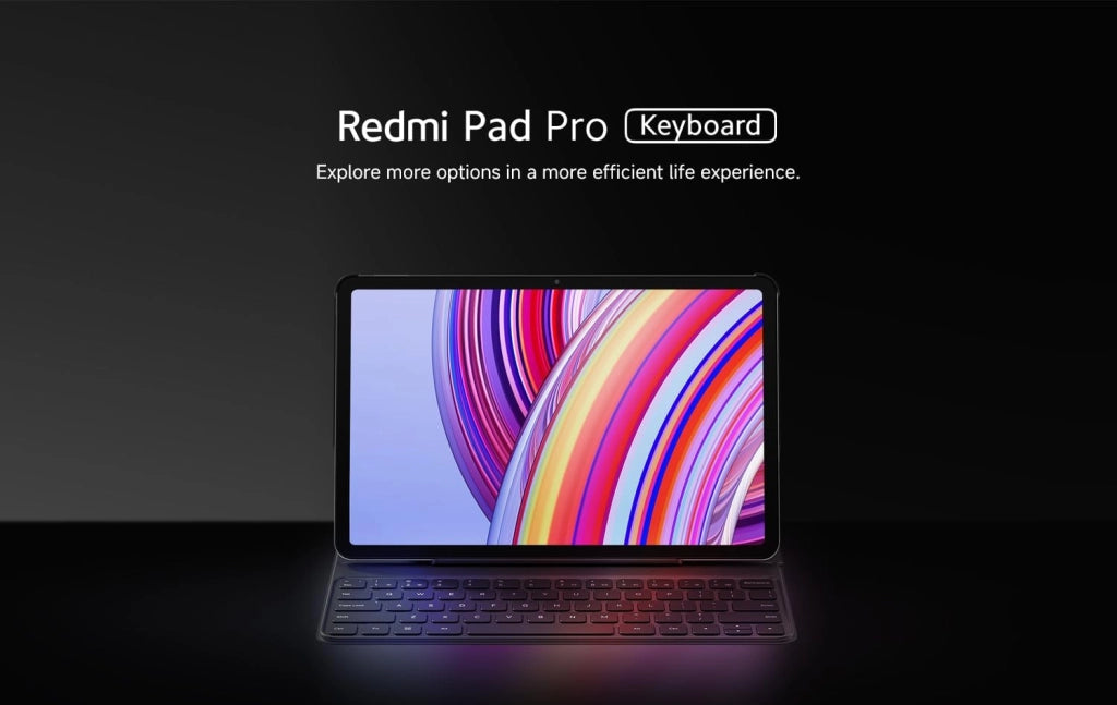 Redmi Pad Pro Keyboard - Custodia con tastiera Bluetooth (nero)